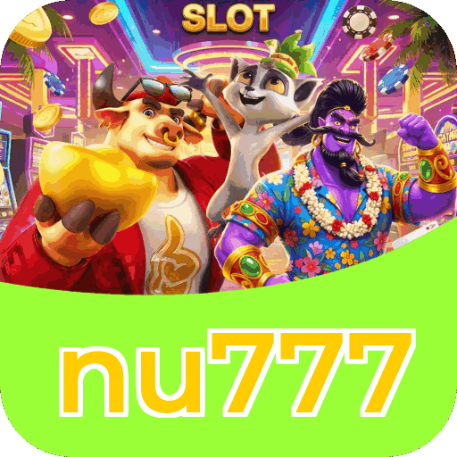 Interface do aplicativo nu777 mostrando jogos disponíveis no iOS e Android